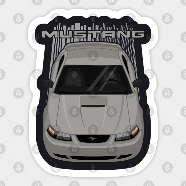 Mustang GT 1999 to 2004 SN95 New Edge - Grey Sticker by V8social